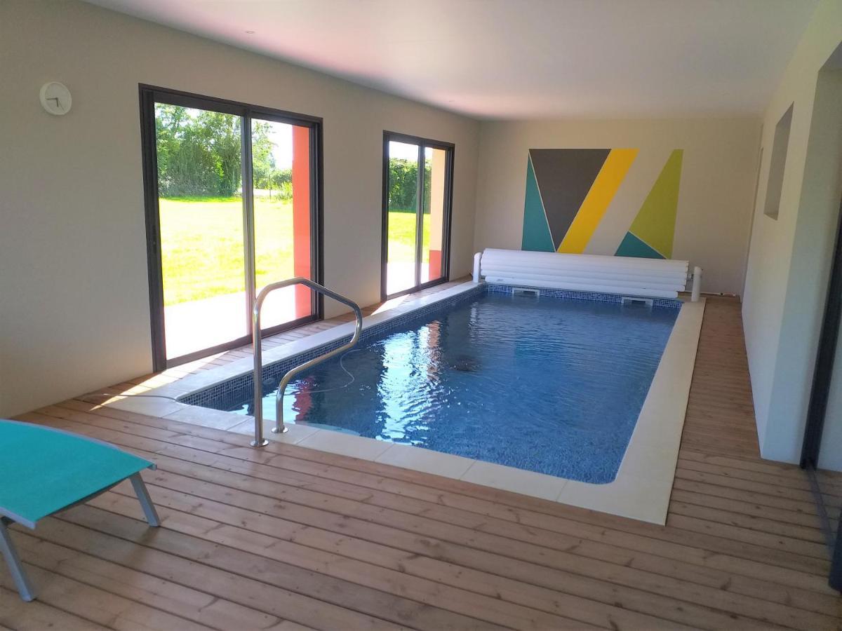 Maison Avec Piscine Interieure Privee Sans Vis A Vis Chauffee Toute L Annee Quievrecourt Экстерьер фото