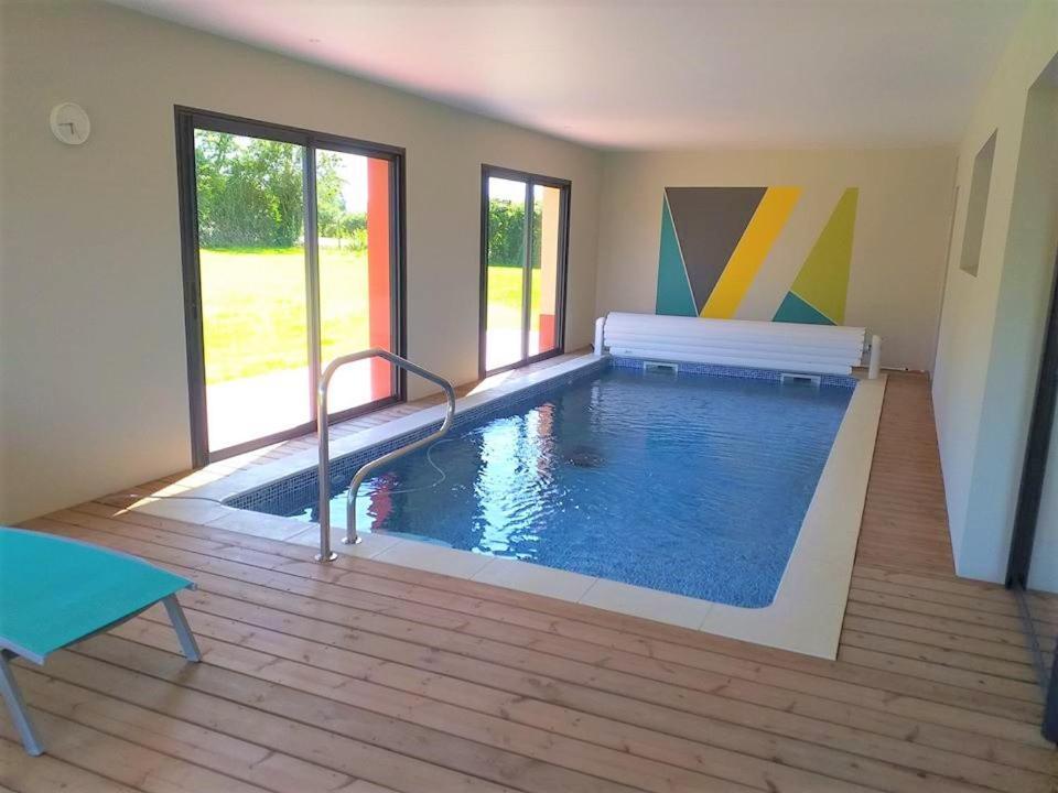 Maison Avec Piscine Interieure Privee Sans Vis A Vis Chauffee Toute L Annee Quievrecourt Экстерьер фото