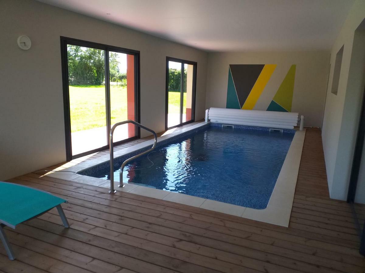 Maison Avec Piscine Interieure Privee Sans Vis A Vis Chauffee Toute L Annee Quievrecourt Экстерьер фото